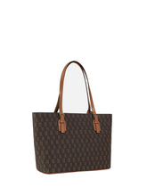 Borsa Shopper Media Monogram Marrone